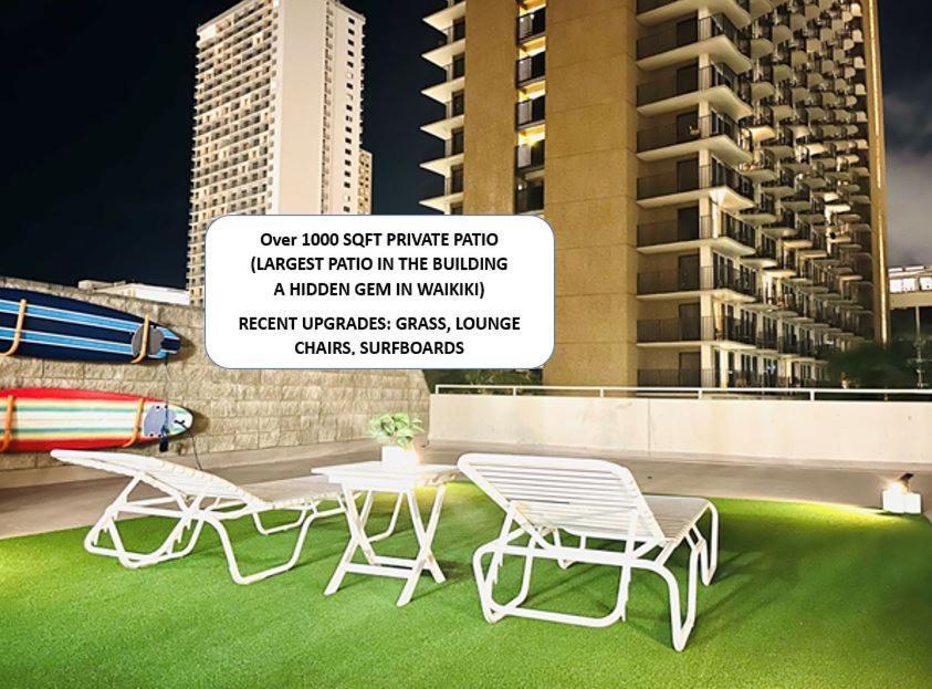 Huge Patio Washerdryer 1 Bedroom Banyan Free Parking 5 Min To Beach Гонолулу Екстер'єр фото